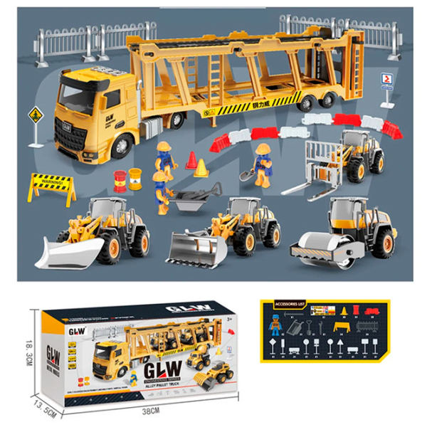 Camion ChiToys 50664 Gray
Yellow  photo 5