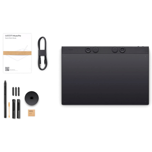 Графический планшет Wacom Intuos Pro Large Черный A4, 5080 lpi photo 7