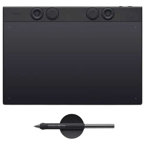 Tabletă grafică Wacom Intuos Pro Medium Black A5, 5080 lpi photo 1