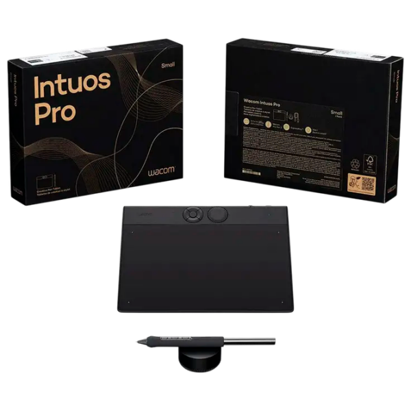 Графический планшет Wacom Intuos Pro Small Черный A6, 5080 lpi photo 6