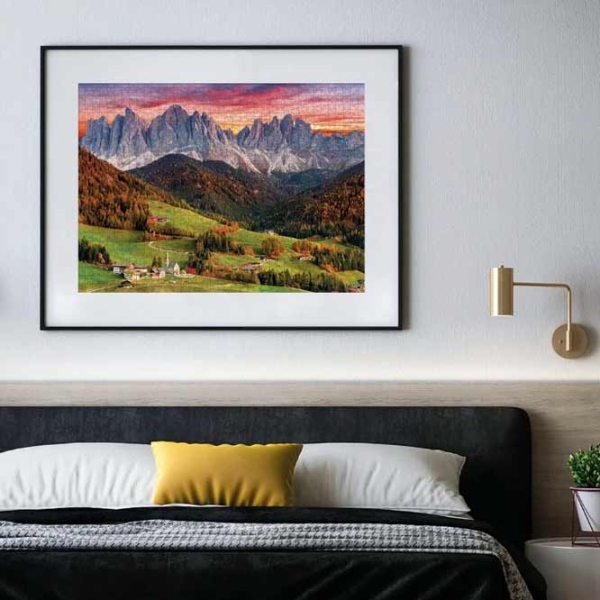 Puzzle Clementoni Val di Funes (32570) Количество деталей: 2000, Рекомендуемый возраст: 10+ photo 3