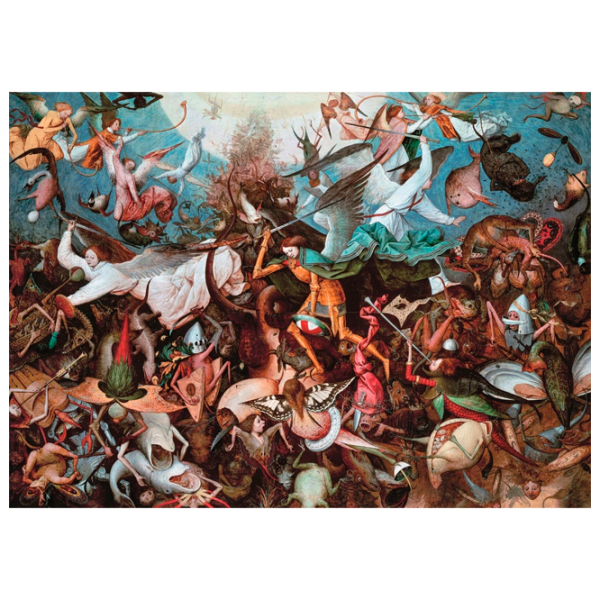 Puzzle Clementoni Museum Collection (39662) Numărul de piese: 1000, Vârsta recomandată: 9+ photo 1