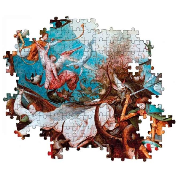 Puzzle Clementoni Museum Collection (39662) Numărul de piese: 1000, Vârsta recomandată: 9+ photo 2