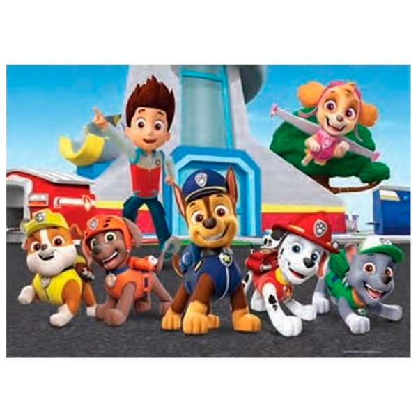 Puzzle Clementoni Paw Patrol (23753) Количество деталей: 104, Рекомендуемый возраст: 4+ photo 1