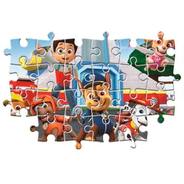 Puzzle Clementoni Paw Patrol (23753) Количество деталей: 104, Рекомендуемый возраст: 4+ photo 2