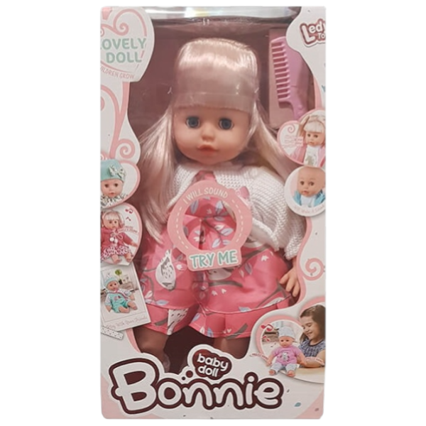 Păpușă ChiToys Bonnie bebeluș LD69005F 3+ photo 1