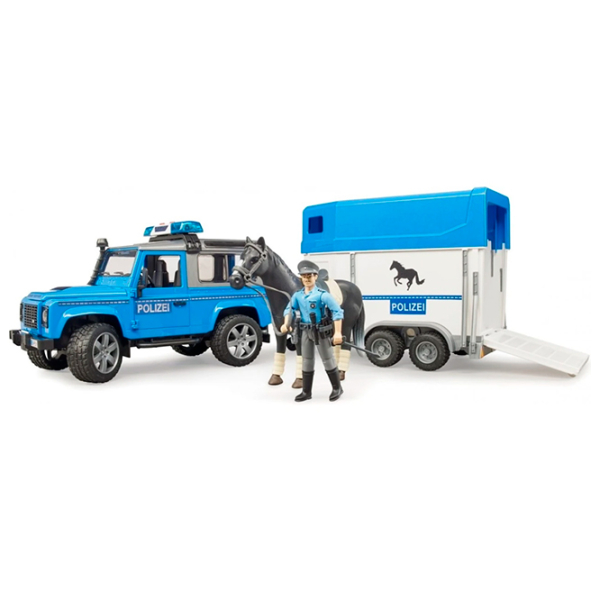 Mașină Bruder Land Rover White
Blue  photo 2