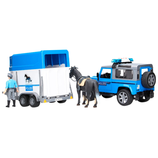Mașină Bruder Land Rover White
Blue  photo 5