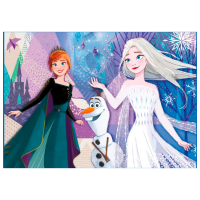 Puzzle Clementoni Frozen 2 (20182) Numărul de piese: 104, Vârsta recomandată: 6+