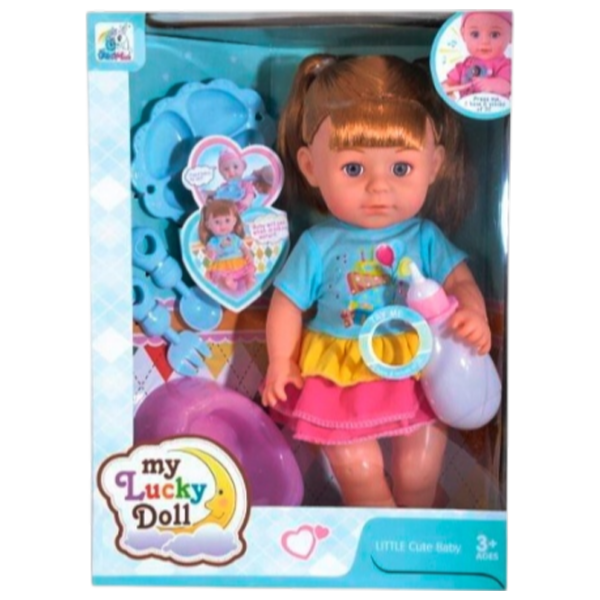 Păpușă ChiToys My Lucky Doll bebeluș 98001 3+ photo 1