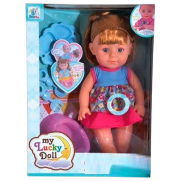 Păpușă ChiToys My Lucky Doll bebeluș 98001 3+ photo 2