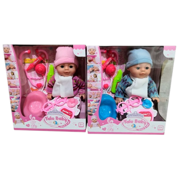 Păpușă Yale Baby YL1713B bebeluș  3+ photo 2