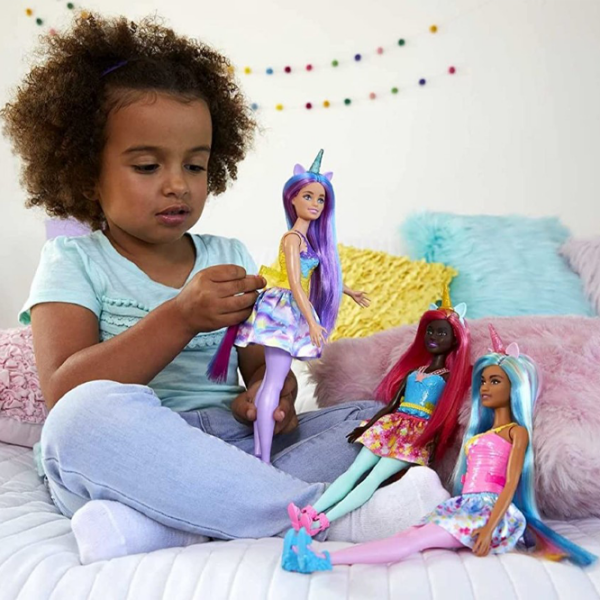 Păpușă Barbie Unicorn Doll model HGR21 3+ photo 6