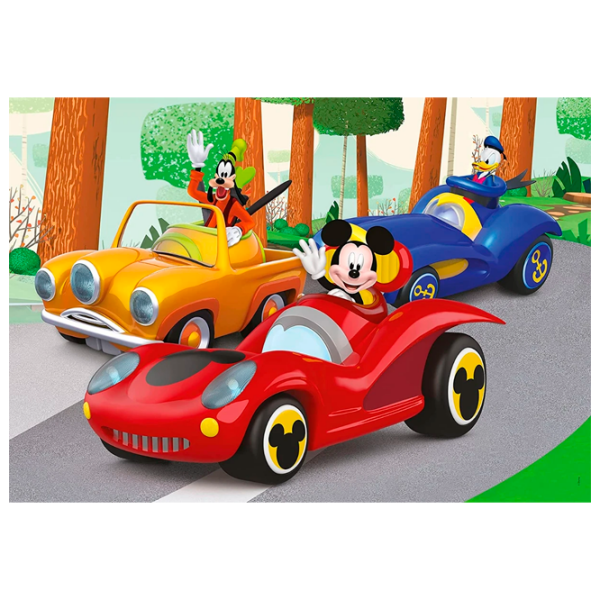 Puzzle Clementoni Mickey Mouse (24229) Numărul de piese: 24, Vârsta recomandată: 3+ photo 1