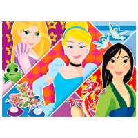 Puzzle Clementoni Princess (24766) Количество деталей: 40, Рекомендуемый возраст: 3+