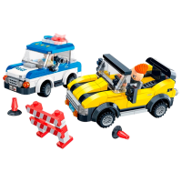 Constructor BanBao Pursuit Yellow Numărul de piese 268, 6+