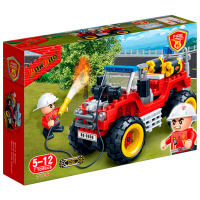 Constructor BanBao Pompierii Red Numărul de piese 212, 5+