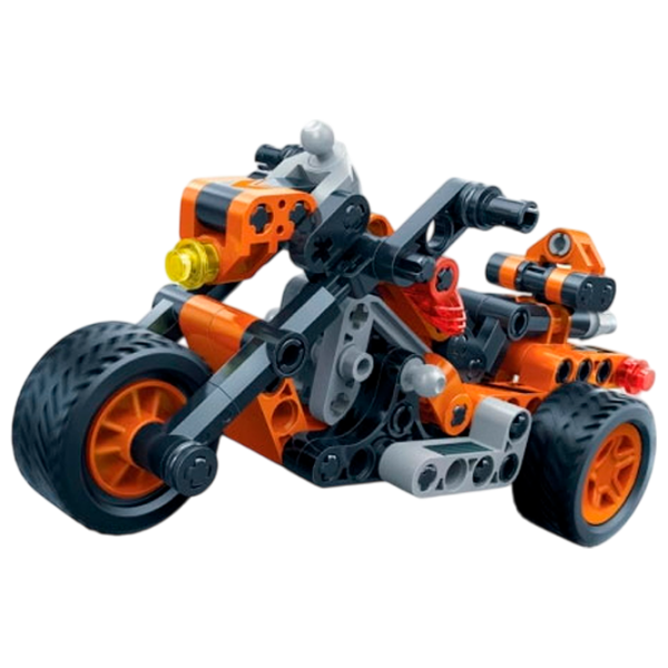 Constructor BanBao Motorcycle Orange Numărul de piese 118, 5+ photo 2