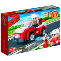 Constructor BanBao Pompierul Red Numărul de piese 110 , 4+