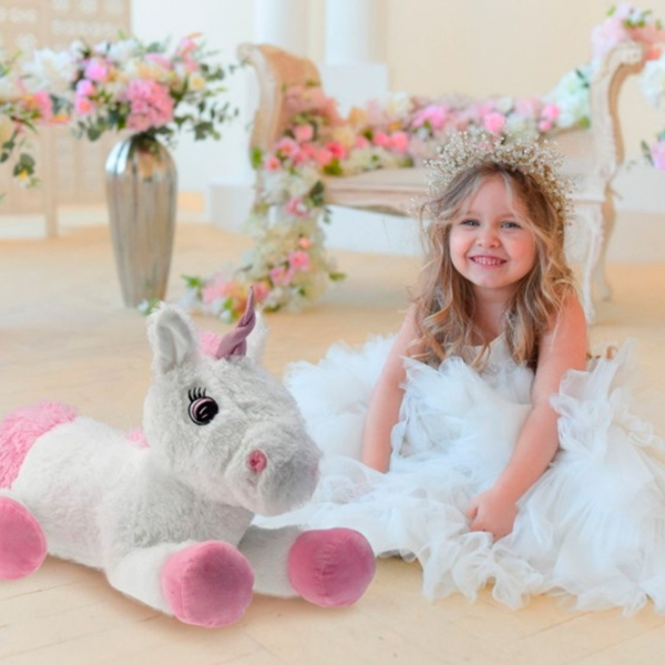 Мягкая игрушка ChiToys Animals Unicorn 16611 Белый 0+ photo 5