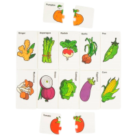 Puzzle ICOM Vegetable (DC051213) Numărul de piese: 24, Vârsta recomandată: 3+