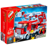 Constructor BanBao Pompierii Red Numărul de piese 290, 5+