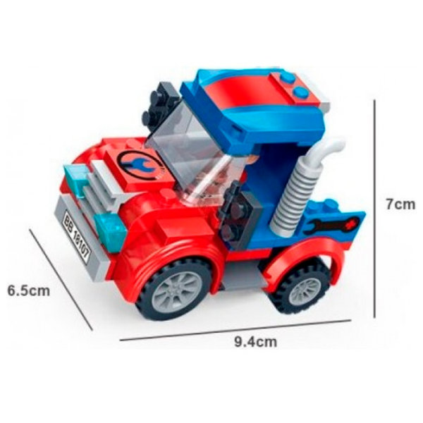 Constructor BanBao Mașină sport Multicolor Numărul de piese 234, 5+ photo 5