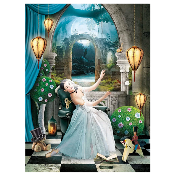 Puzzle Clementoni Coppelia (35128) Numărul de piese: 500, Vârsta recomandată: 14+ photo 1