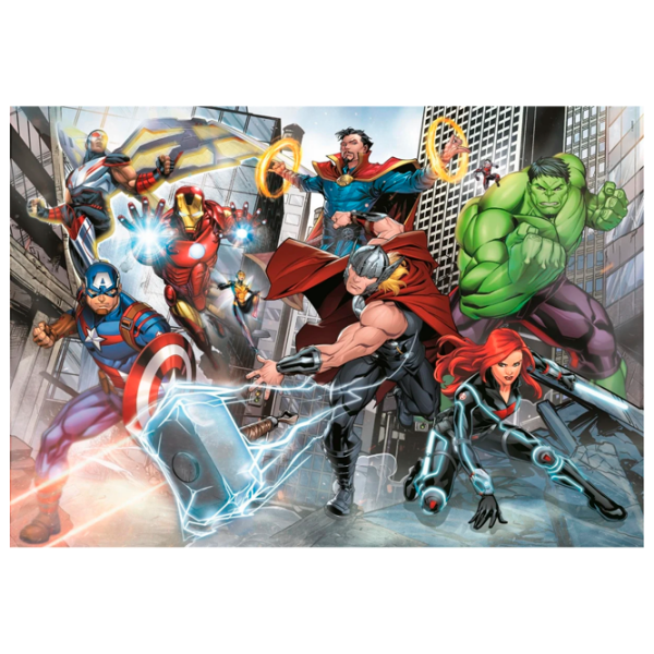 Puzzle Clementoni Avengers (26112) Количество деталей: 60, Рекомендуемый возраст: 5+ photo 1