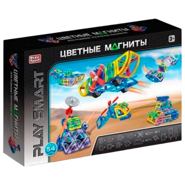 Constructor Play Smart 2429 Multicolor Numărul de piese 54, 3+ photo 1
