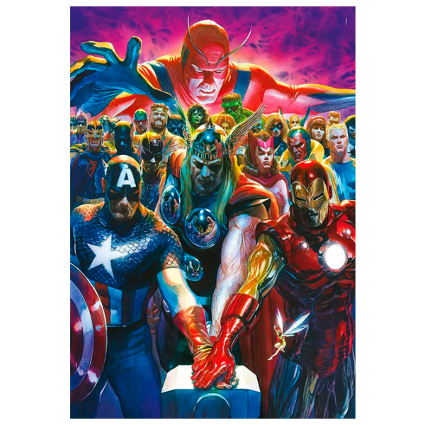 Puzzle Clementoni Avengers (39672) Numărul de piese: 1000, Vârsta recomandată: 14+ photo 1
