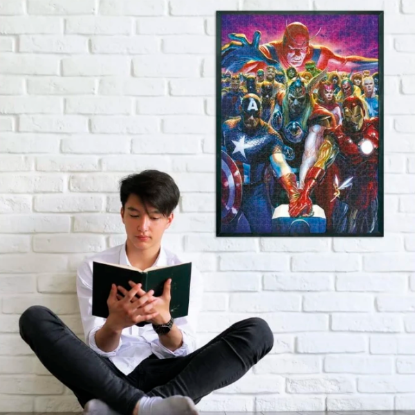 Puzzle Clementoni Avengers (39672) Numărul de piese: 1000, Vârsta recomandată: 14+ photo 4