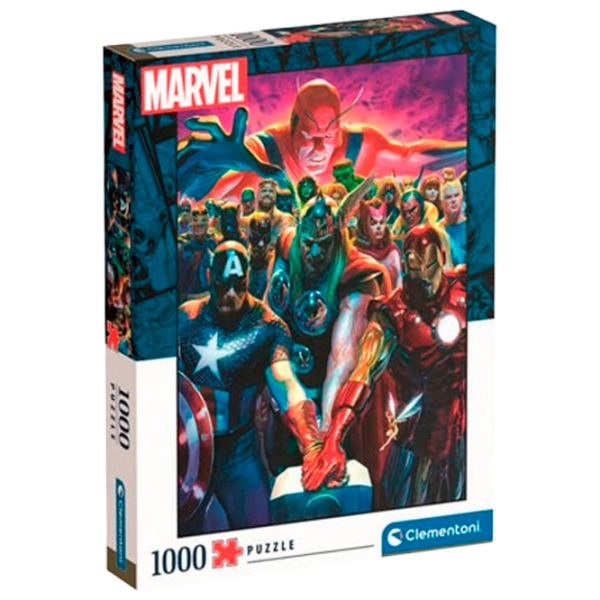 Puzzle Clementoni Avengers (39672) Numărul de piese: 1000, Vârsta recomandată: 14+ photo 5