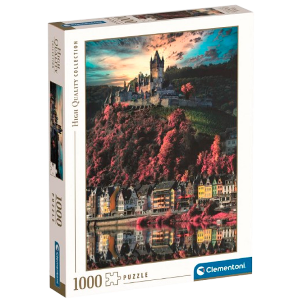 Puzzle Clementoni Cochem Castle (39648) Количество деталей: 1000, Рекомендуемый возраст: 10+ photo 2