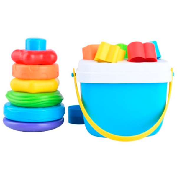 Развивающий набор PlayGo Shape & Stack Bundle 4948 Разноцветный 3+ photo 5
