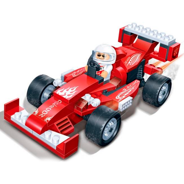 Constructor BanBao Formula 1 Red Numărul de piese 120, 4+ photo 4