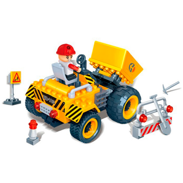 Constructor BanBao Tehnică de construcții Orange Numărul de piese 103, 5+ photo 1
