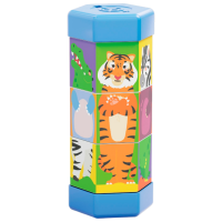 Развивающий набор Quercetti Animals Tubò Mix & Match 02582 Разноцветный 2+