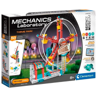 Constructor Clementoni Theme Park Gray Numărul de piese 200, 8+