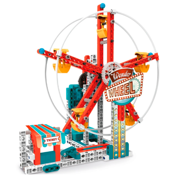 Constructor Clementoni Theme Park Gray Numărul de piese 200, 8+ photo 2