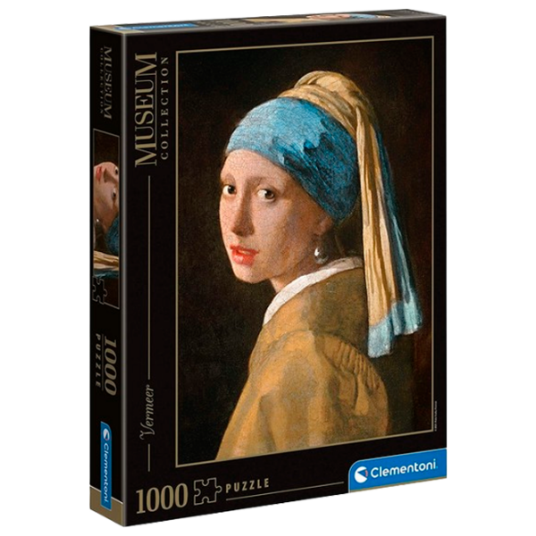 Puzzle Clementoni Girl with a Pearl Earring (39614) Количество деталей: 1000, Рекомендуемый возраст: 12+ photo 2
