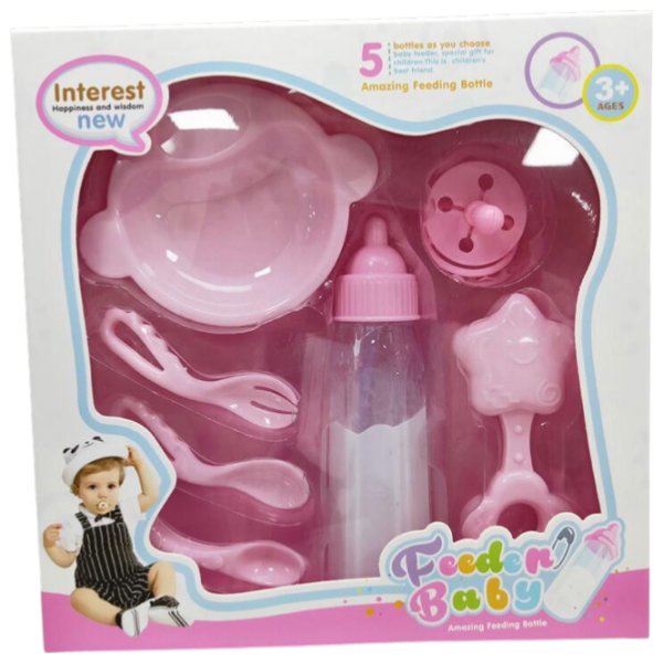 Păpușă Barbie Feeden Baby accesorii pentru păpuși GA051991 3+ photo 2