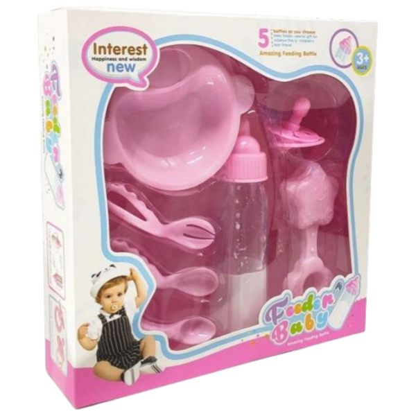 Păpușă Barbie Feeden Baby accesorii pentru păpuși GA051991 3+ photo 3
