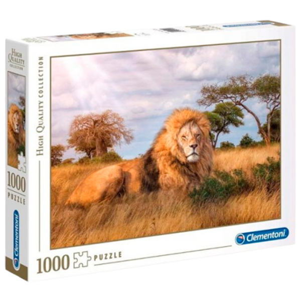 Puzzle Clementoni Lion King (39479) Количество деталей: 1000, Рекомендуемый возраст: 9+ photo 2