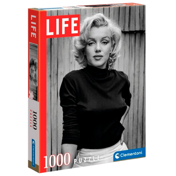 Puzzle Clementoni Marilyn Monroe (39479) Количество деталей: 1000, Рекомендуемый возраст: 9+ photo 2