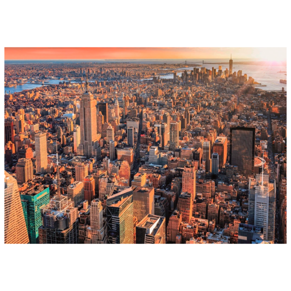 Puzzle Clementoni New York (39646) Количество деталей: 1000, Рекомендуемый возраст: 9+ photo 1