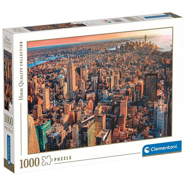 Puzzle Clementoni New York (39646) Количество деталей: 1000, Рекомендуемый возраст: 9+ photo 2