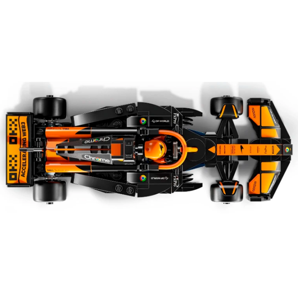 Constructor LEGO McLaren F1 Team MCL38 Black Numărul de piese 269, 10+ photo 3