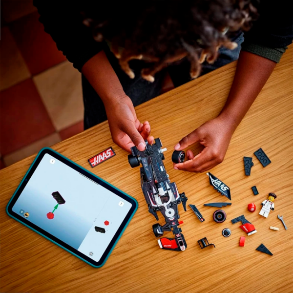 Constructor LEGO MoneyGram Haas F1 Team VF-24 Black Numărul de piese 242, 10+ photo 7