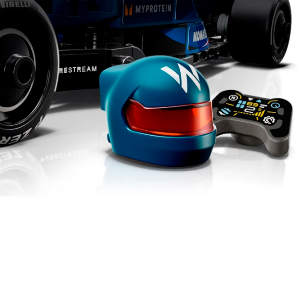 Constructor LEGO Williams Racing FW46 F1 Blue Numărul de piese 263, 10+ photo 4